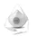 Moldex herbruikbaar stofmasker Air Plus FFP2 R D, ProValve ventiel