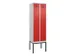 locker voor scheiding van kleding,HxBxD 2120x600x500mm,2vak