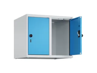 opzetkast,v. locker,2vak.,vak B 300mm,HxBxD 500x600x500mm,draaigrendel - 1