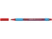 Balpen Schneider Slider Edge extra breed rood