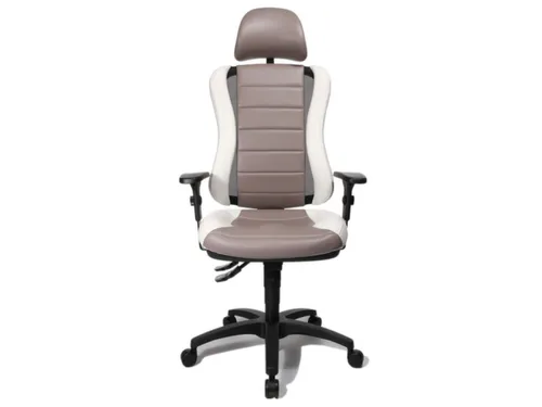 Topstar Bureaustoel Head Point RS, grijs/wit