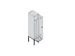 locker voor scheiding van kleding,HxBxD 2120x400x815mm,1vak