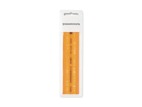 Lettersjabloon Standardgraph H-profiel middelschrift type B 3,5mm
