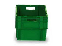 Euronorm Draaistapelbak Pp Hxlxb 320X600X400Mm 60L Groen