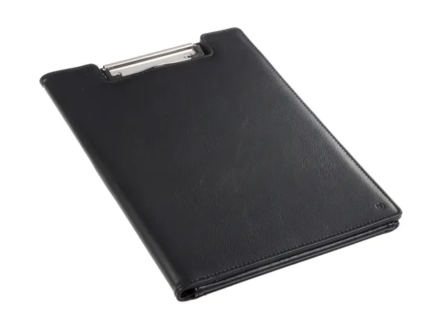 Klembordmap Rillstab RI98850 luxe kunstleder zwart A4