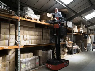 orderpicker,draagverm. 336kg,aandrijfwiel PU,vorkrollen PU - 7