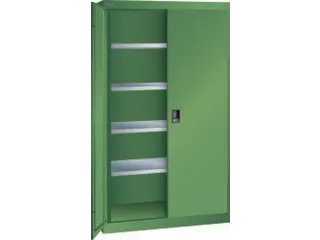 zwaarlastkast met openslaande deuren,HxBxD 1950x1100x641mm,lak RAL6011 - 2