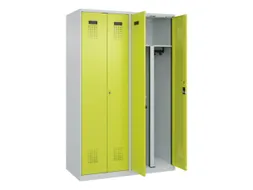 PBM-locker,HxBxD 1850x1200x500mm,4vak,vak B 300mm,cil.-slot