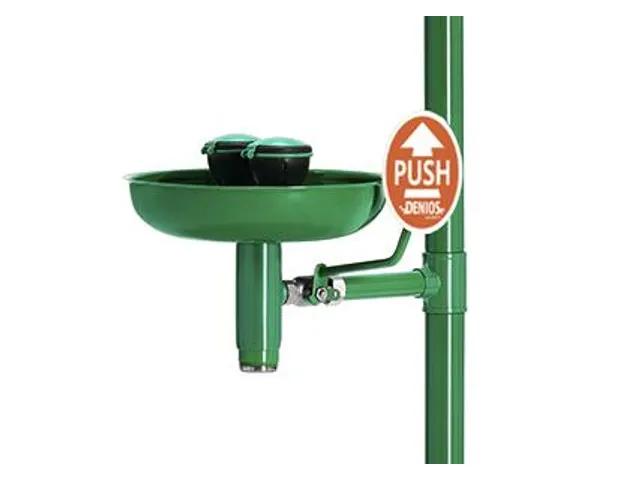 Plens-/Oogdouche,2Sproeikoppen Vast M. Wasbak,75L/Min