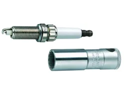 D 55 Bougie-inzetstuk met borgveer 3/8 inch 14mm