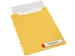 Insteekmap U-model Leitz Cosy harmonica A4 met perforatiestrip PP geel