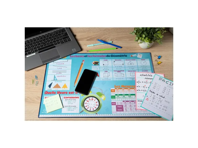 Onderlegger PVC 37,5 x57,5cm Wiskunde