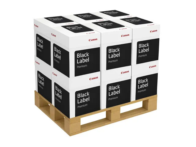 Kopieerpapier Black Label Premium A4 80 Gram Wit Halve Pallet