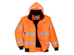 Portwest C467 hi-vis pilotjack, fluo oranje, maat 2XL, per stuk