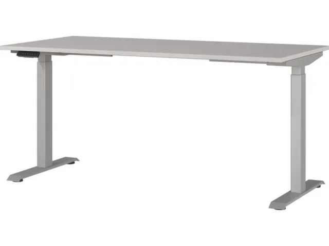 Elektrisch ihv bureau,HxBxD 720-1200x1600x800mm,blad decor kasjmier