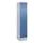 locker voor scheiding van kleding,HxBxD 1950x400x500mm,1vak