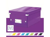 Leitz Click & Store DVD-opslagbox paars 206x147x352mm