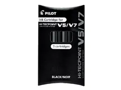 Inktpatroon Pilot rollerpen Hi-Tecpoint V5 en V7 Zwart