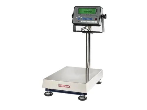statief,v. platform-weegschaal,H 820mm,RVS poedercoat.