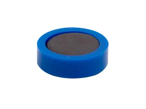 Q-connect magneten 20mm blauw 10 stuks