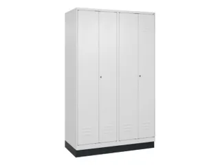PBM-locker,HxBxD 1950x1200x500mm,4vak,vak B 300mm,cil.-slot - 1