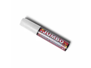 Jumbo Krijtstift 15mm Wit - 1