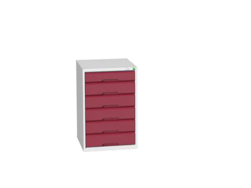 ladekast HxBxD 800x525x550mm 6laden romp RAL7035 front RAL3004