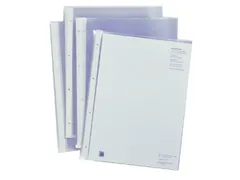 Showtas budget A4 4-gaats PP 0.05mm nerf