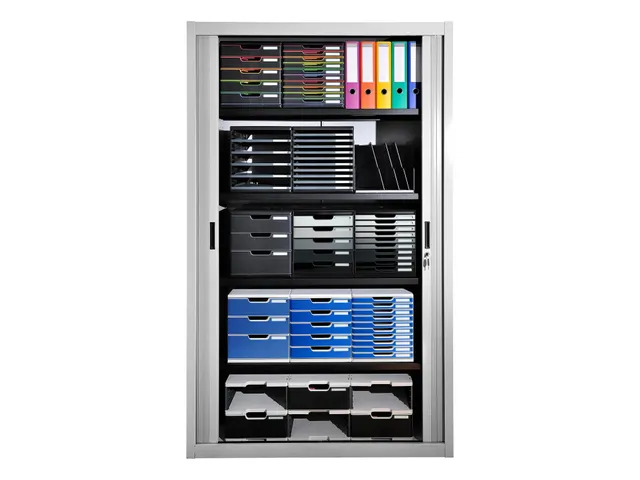 Module de classement Modulo Shades of Grey 10 tiroirs fermés - Gris