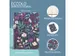 Carnet de notes Tropical Floral ligné 15x20cm