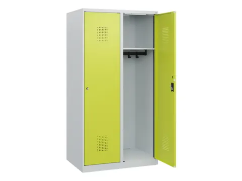 schoollocker,HxBxD 1530x800x500mm,2vak,vak B 400mm,cil.-slot