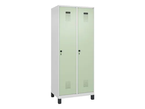 locker voor scheiding van kleding,HxBxD 1950x800x500mm,2vak