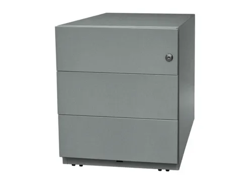 Mobiel Ladenblok 495X420X565Mm 3Laden Cilinderslot Zilver