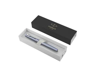 Rollerpen Parker Vector XL Silver-Blue CT finish medium blister - 2