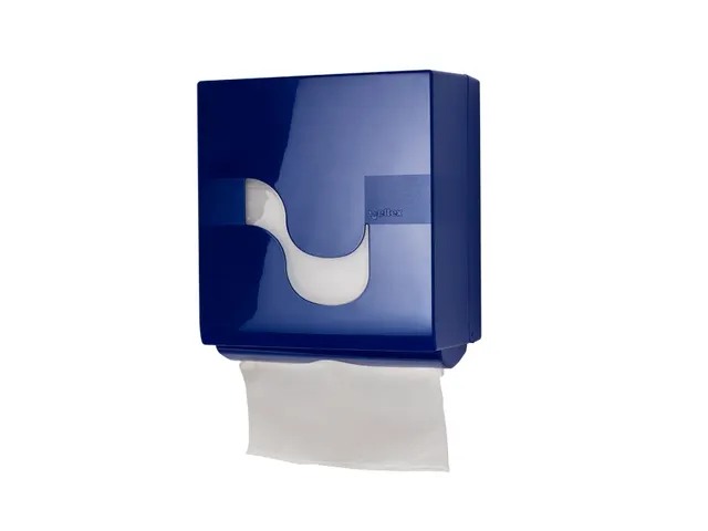 Handdoekautomaat Celtex Omnia Labor blauw handmatig