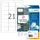 HERMA 5074 Verwijderbare etiketten A4 63,5x38,1mm Wit 525 stuks