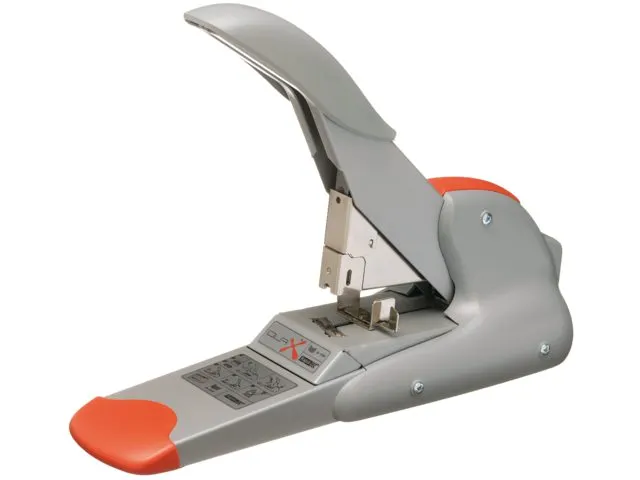 Agrafeuse Rapid Duax Flat Clinch 170 feuilles argent/orange