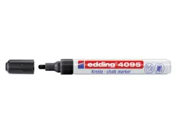 Krijtstift edding 4095 rond zwart 2-3mm