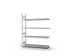 rayonnage grande largeur,rayonnage suivant,HxlxP 2500x2020x435mm