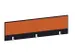 cache de banque d'accueil,p. table de bureau,CC-noir,BN3012-orange