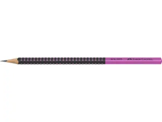 Grafietpotlood Faber-Castell Grip 2001 two-tone zwart/roze - 2