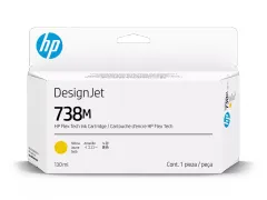 A24VPA HP 738M DNJ ink Cartridge Yellow 130ml