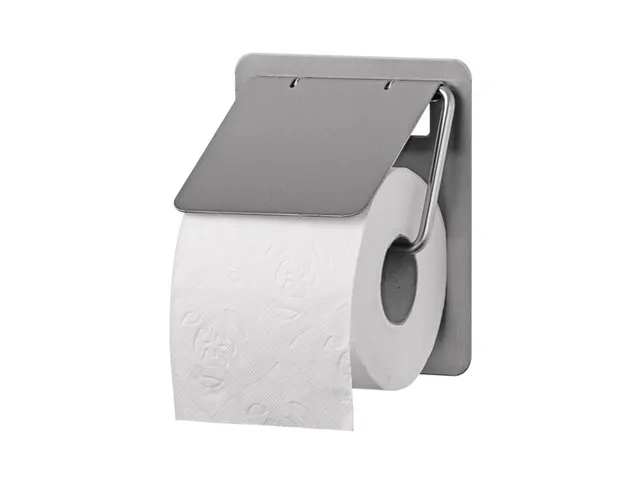 Toiletrolhouder 1 rol Rvs Fingerproof