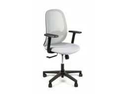 Bureaustoel EN1335 Linea Grace 01 grijs/grijs met 1D armleuning