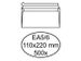 Envelop Bank C5/6 114x229mm Wit Zelfklevend - 1