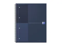 Spiraalblok Oxford International Notebook A4+ lijn Blauw