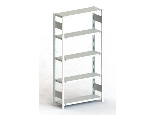Inhaakstelling Basisveld 2000x1056x336mm 5legborden 230kg