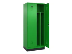 locker voor scheiding van kleding,HxBxD 1950x800x500mm,2vak