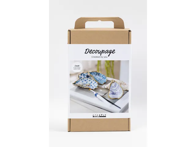 Hobbyset Creativ Company decoupage oesterschelpen