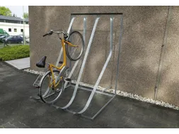 verticaal fietsenrek,L 1400mm,4instelplaatsen,gebruik eenzijdig